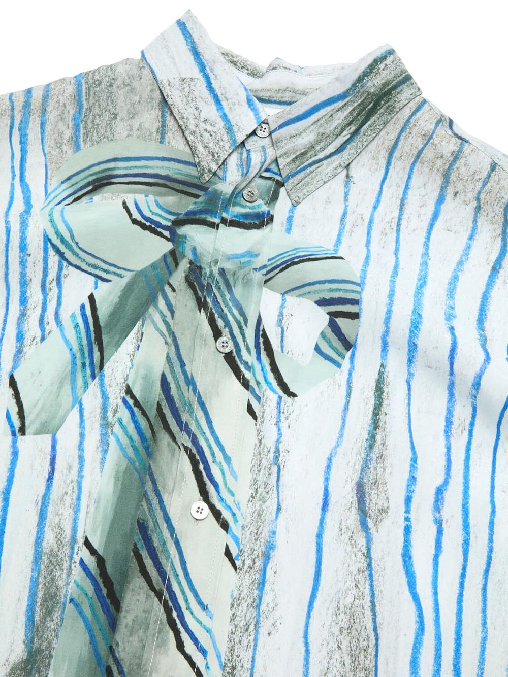 ACNE STUDIOS-Printed Button-up Shirt-