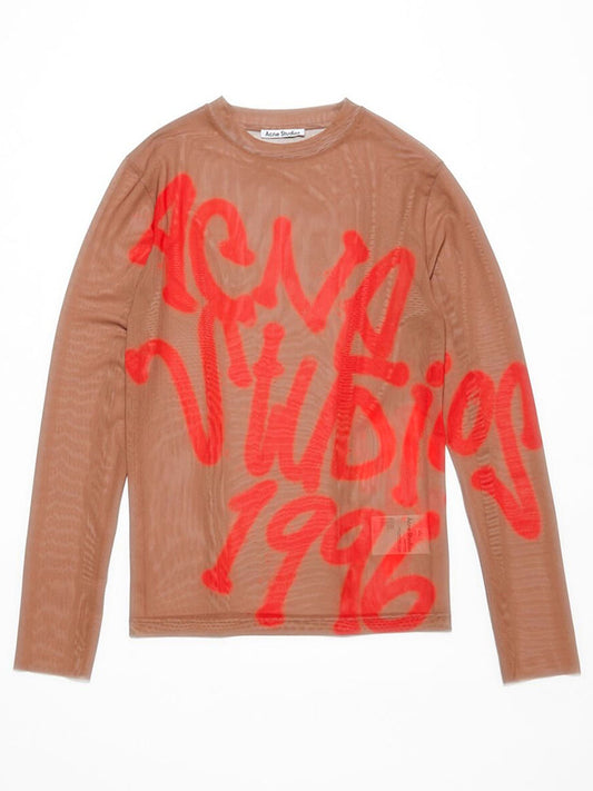 ACNE STUDIOS-PRINTED T-SHIRT-