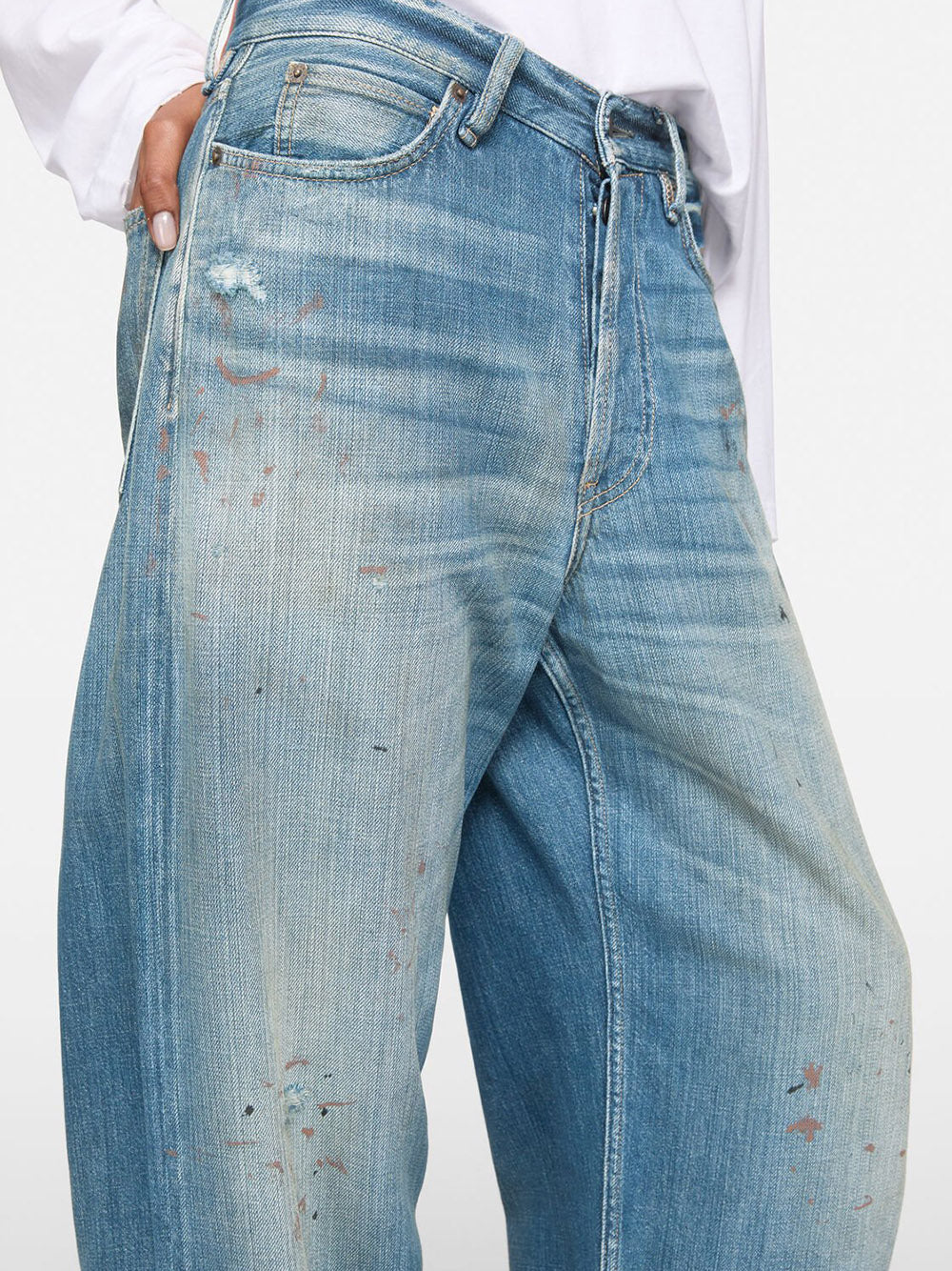 ACNE STUDIOS-5-pocket denim-
