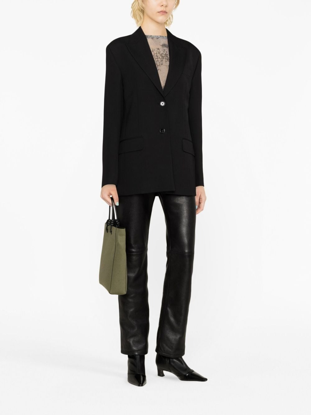 ACNE STUDIOS-REGULAR FIT SUIT JACKET-AH0252 900