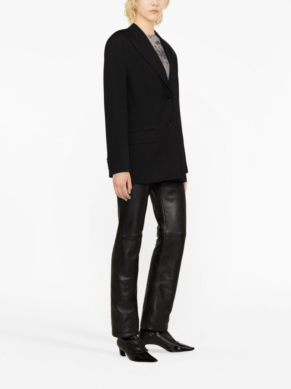 ACNE STUDIOS-REGULAR FIT SUIT JACKET-AH0252 900