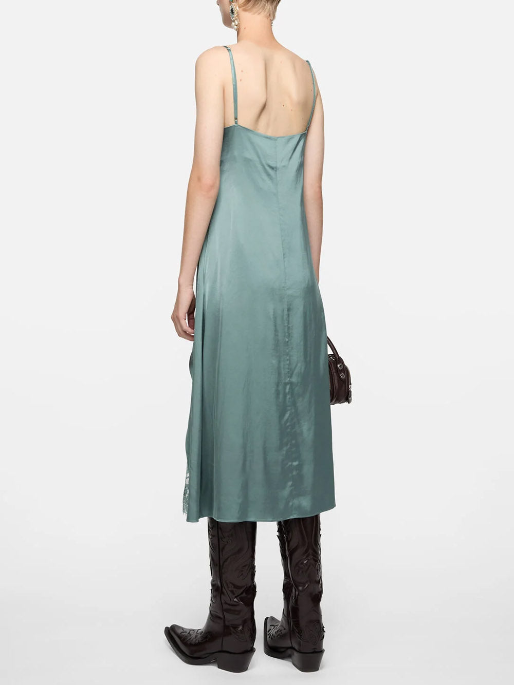ACNE STUDIOS-Satin dress-