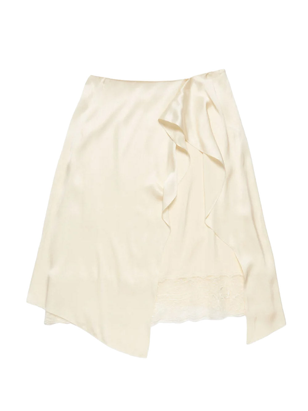 ACNE STUDIOS-Satin skirt-