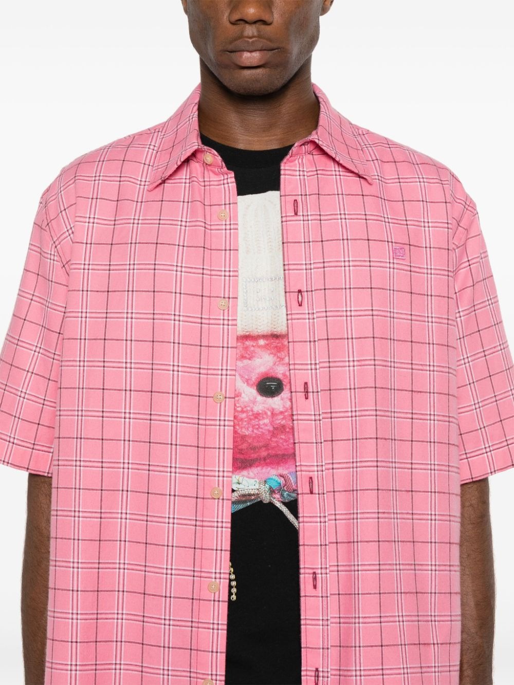 ACNE STUDIOS-SHORT SLEEVE SHIRT-