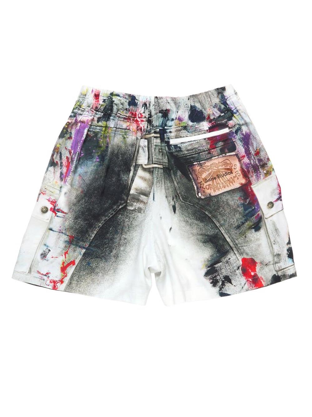 ACNE STUDIOS-Shorts printed-