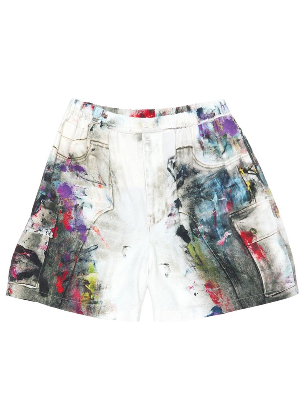 ACNE STUDIOS-Shorts printed-