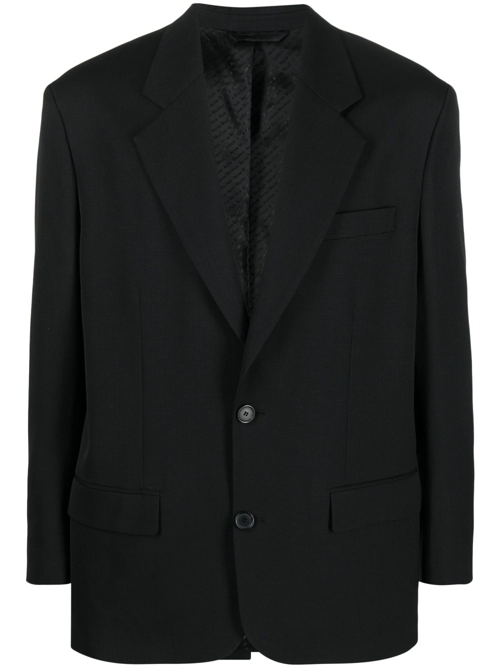 ACNE STUDIOS-SINGLE BRESATED BLAZER-