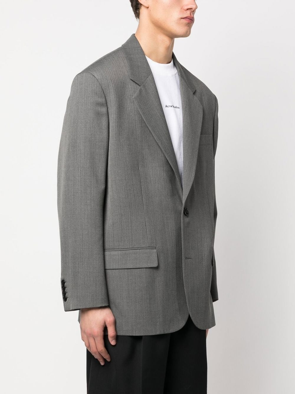 ACNE STUDIOS-SINGLE BRESATED BLAZER-BH0180 990