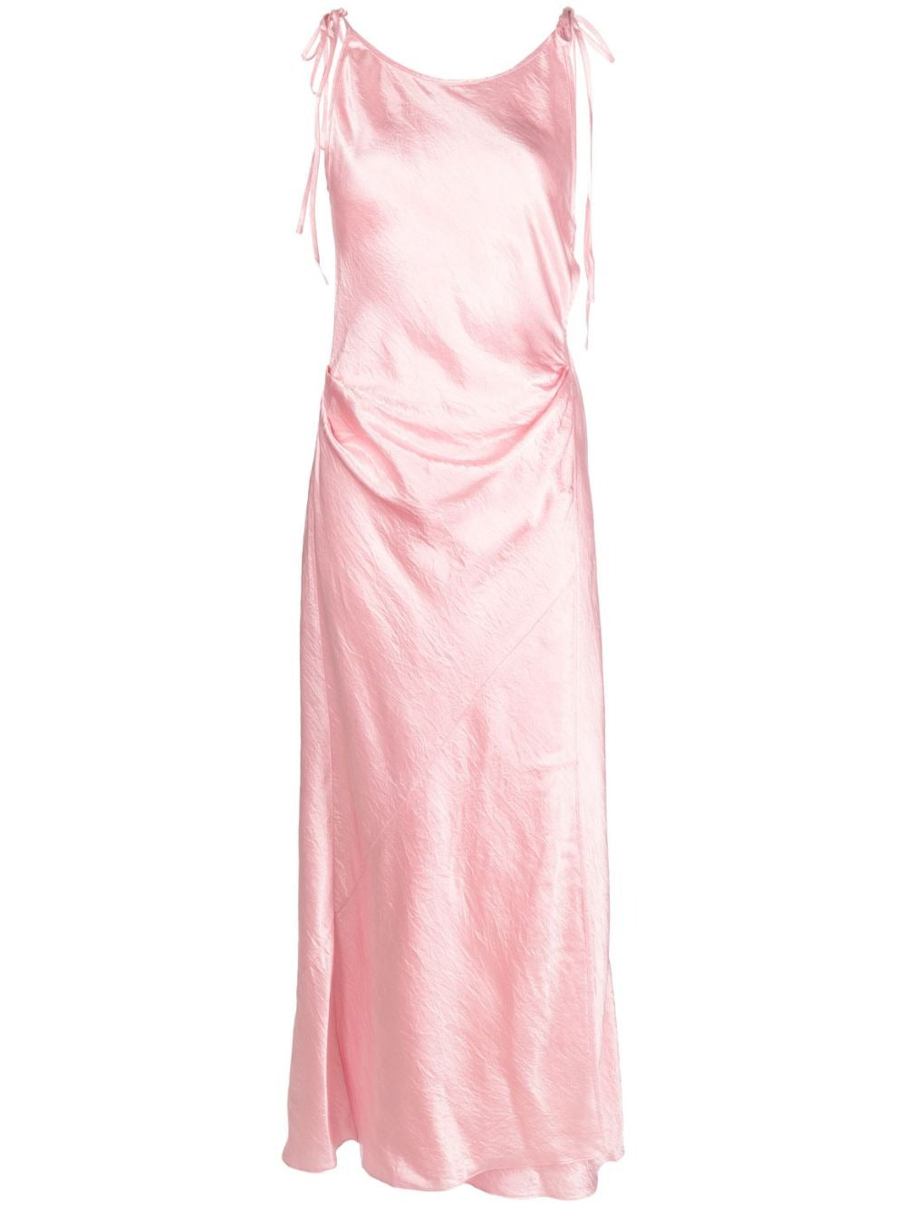 ACNE STUDIOS-SLEEVELESS SATIN DRESS-A20586 DFX