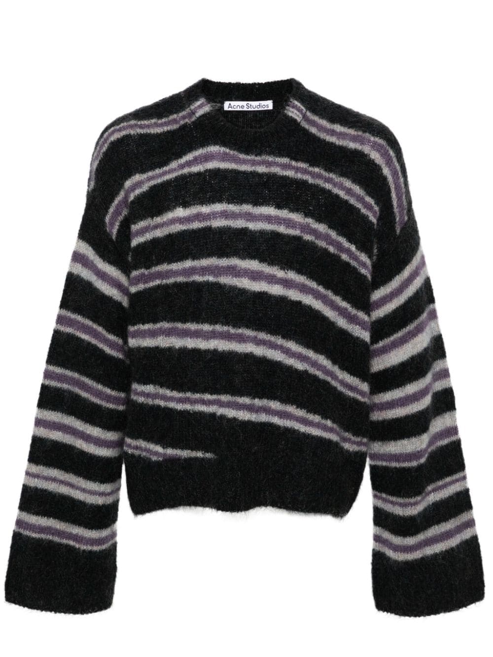 ACNE STUDIOS-STRIPED SWEATER-