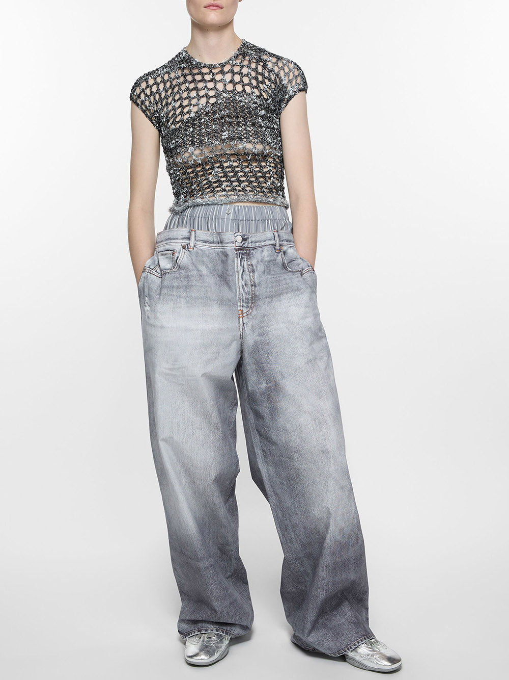 ACNE STUDIOS-TROUSERS-