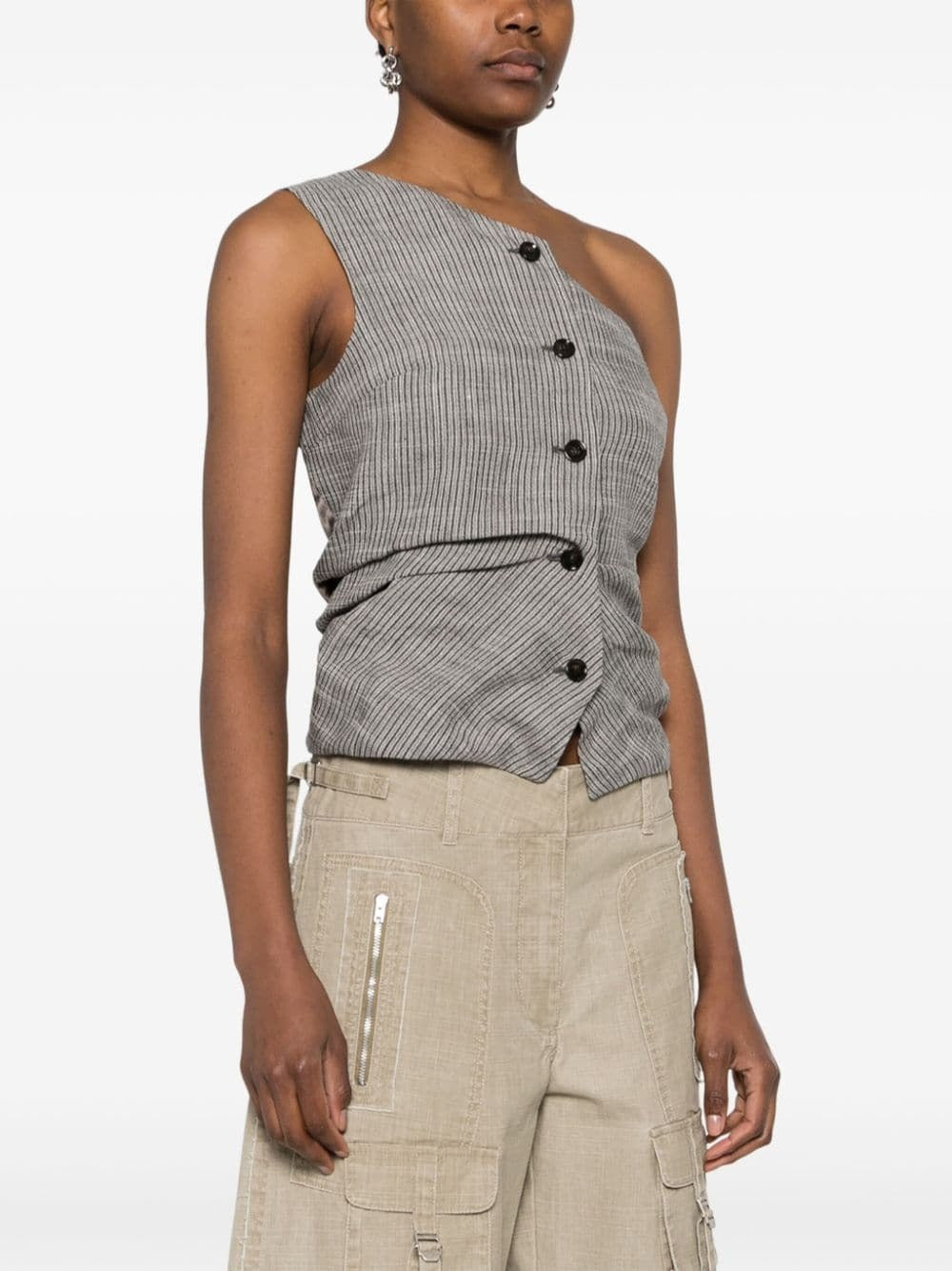 ACNE STUDIOS-WAISTCOAT TOP-AC0661 990