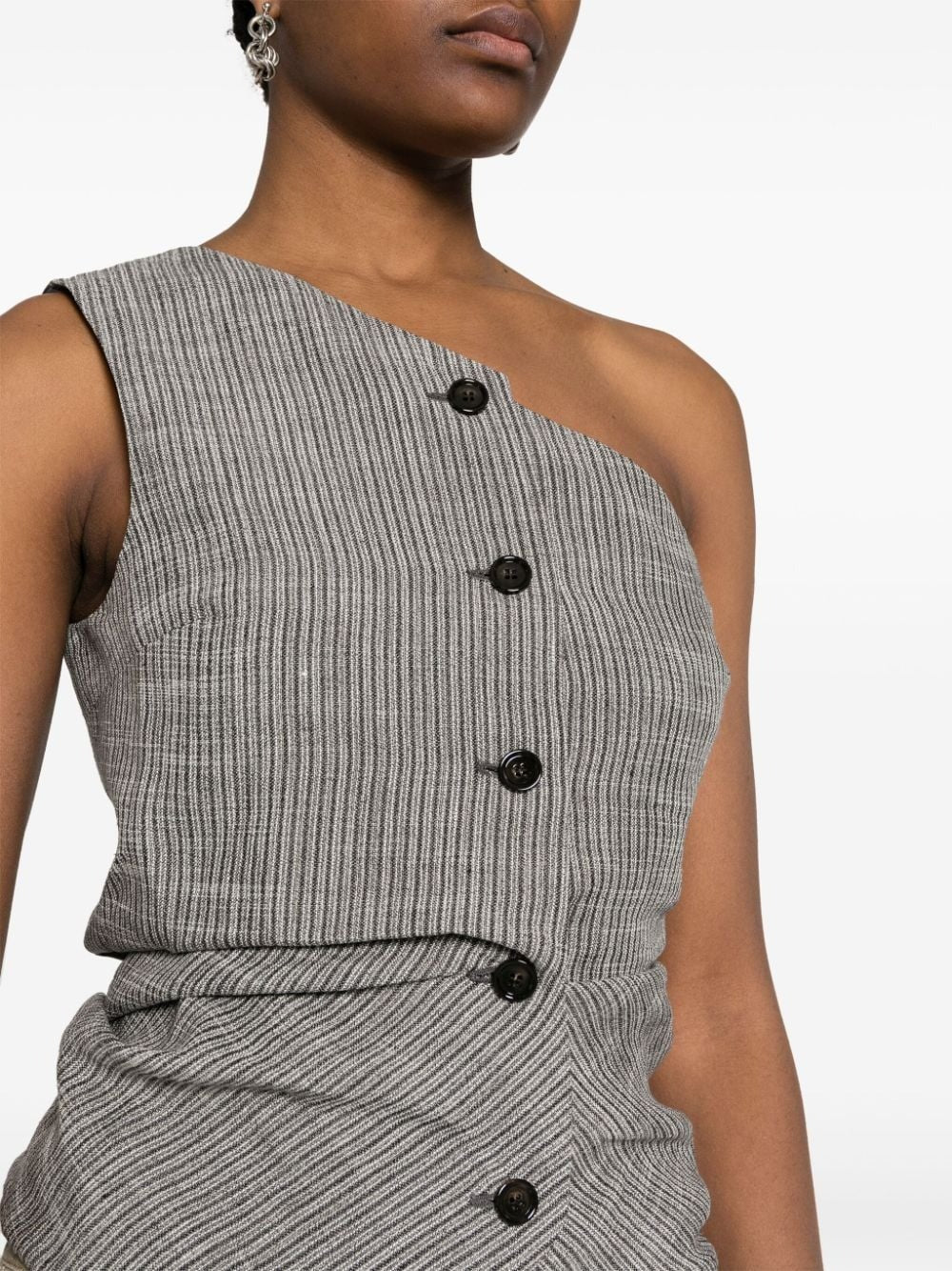 ACNE STUDIOS-WAISTCOAT TOP-AC0661 990