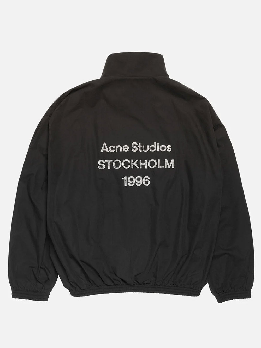 ACNE STUDIOS-Zip-up jacket with logo-B90863 900 – Dope