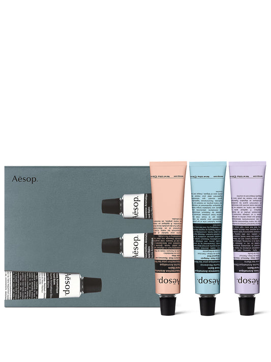 AESOP-SGK 2025 - Helping Hands Hand Balm Trio EU-