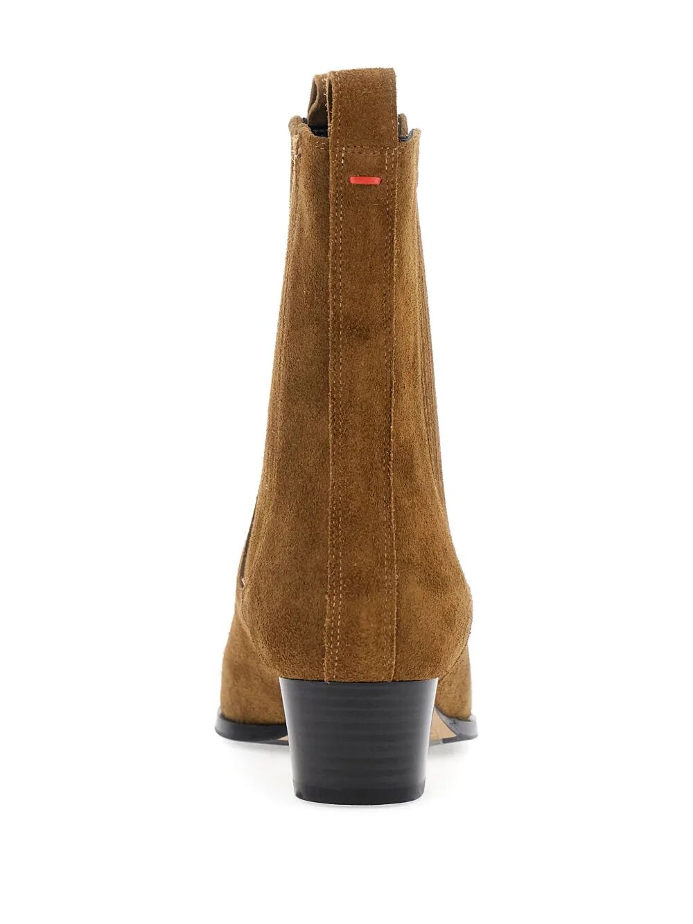 AEYDE-AGATA COW SUEDE LEATHER TOBACCO-