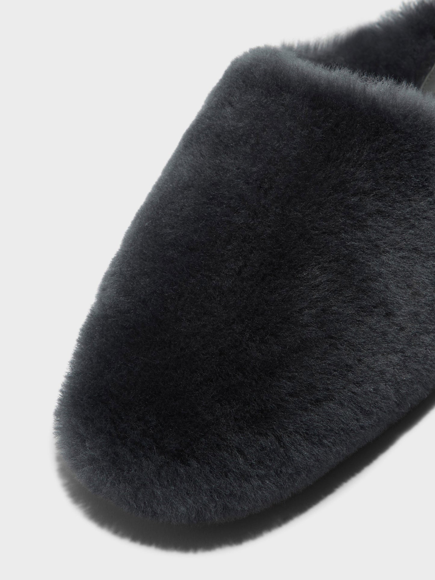 AEYDE-REGA SHEARLING CHARCOAL-