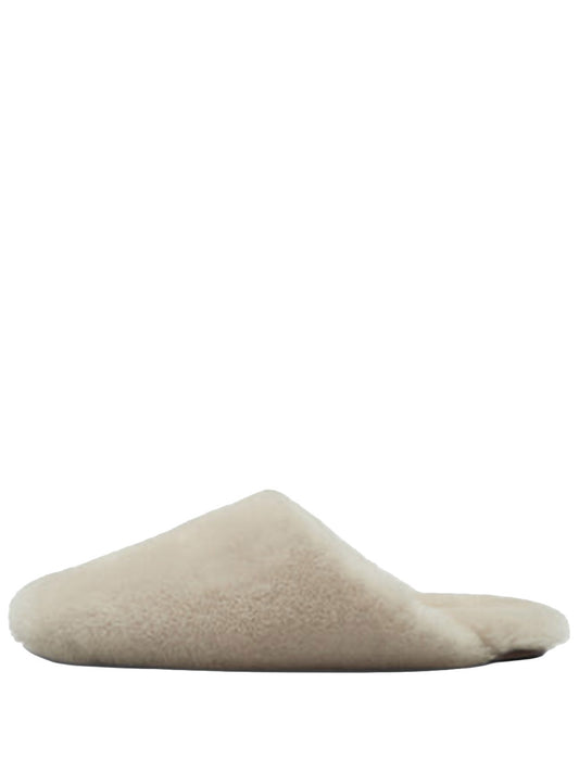 AEYDE-REGA SHEARLING CREAMY-