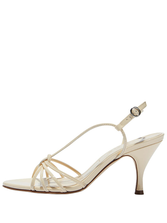 AEYDE-SOLANGE PATENT CALF LEATHER CREAMY-