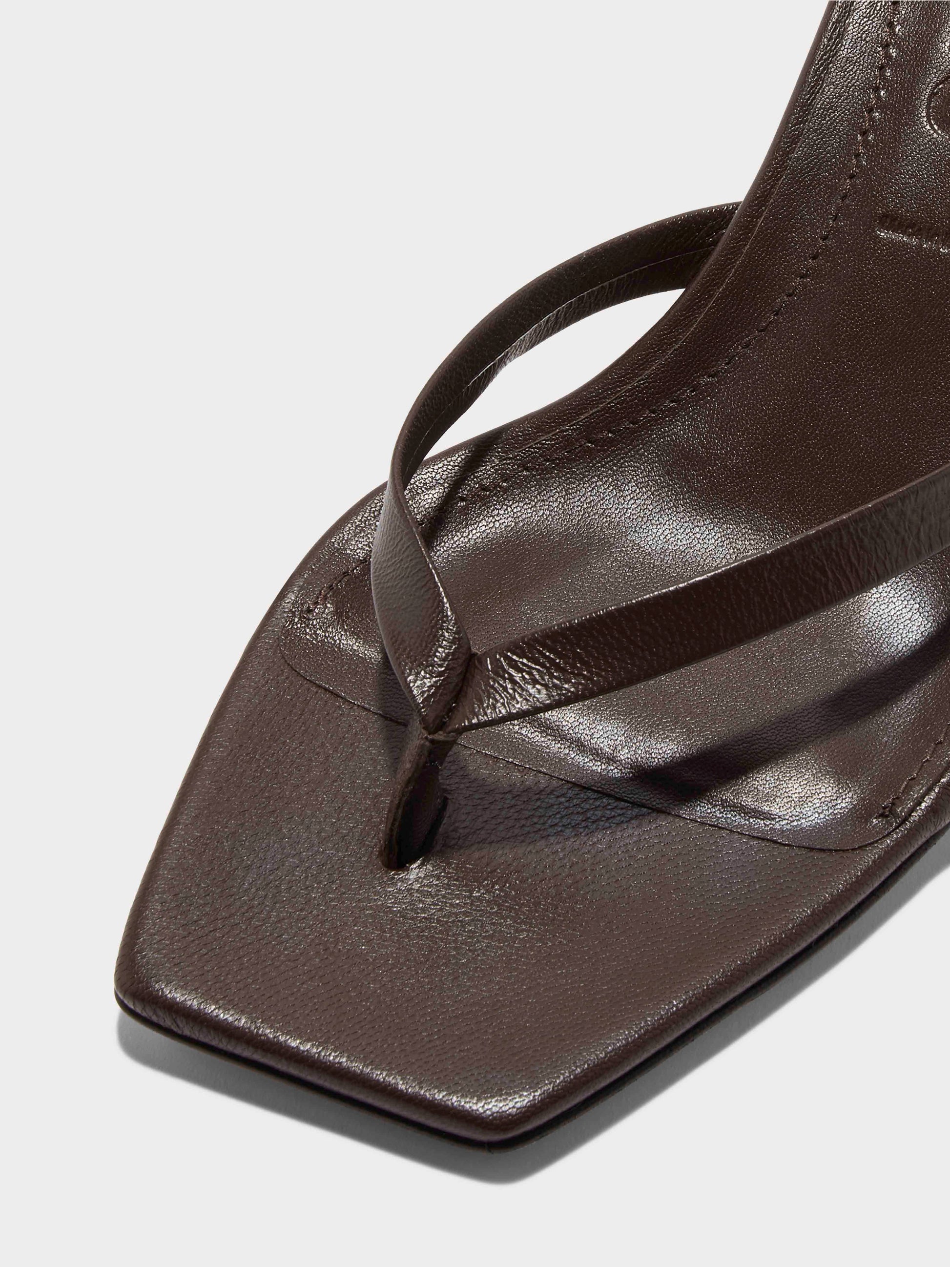 AEYDE-WILMA NAPPA LEATHER MOKA-