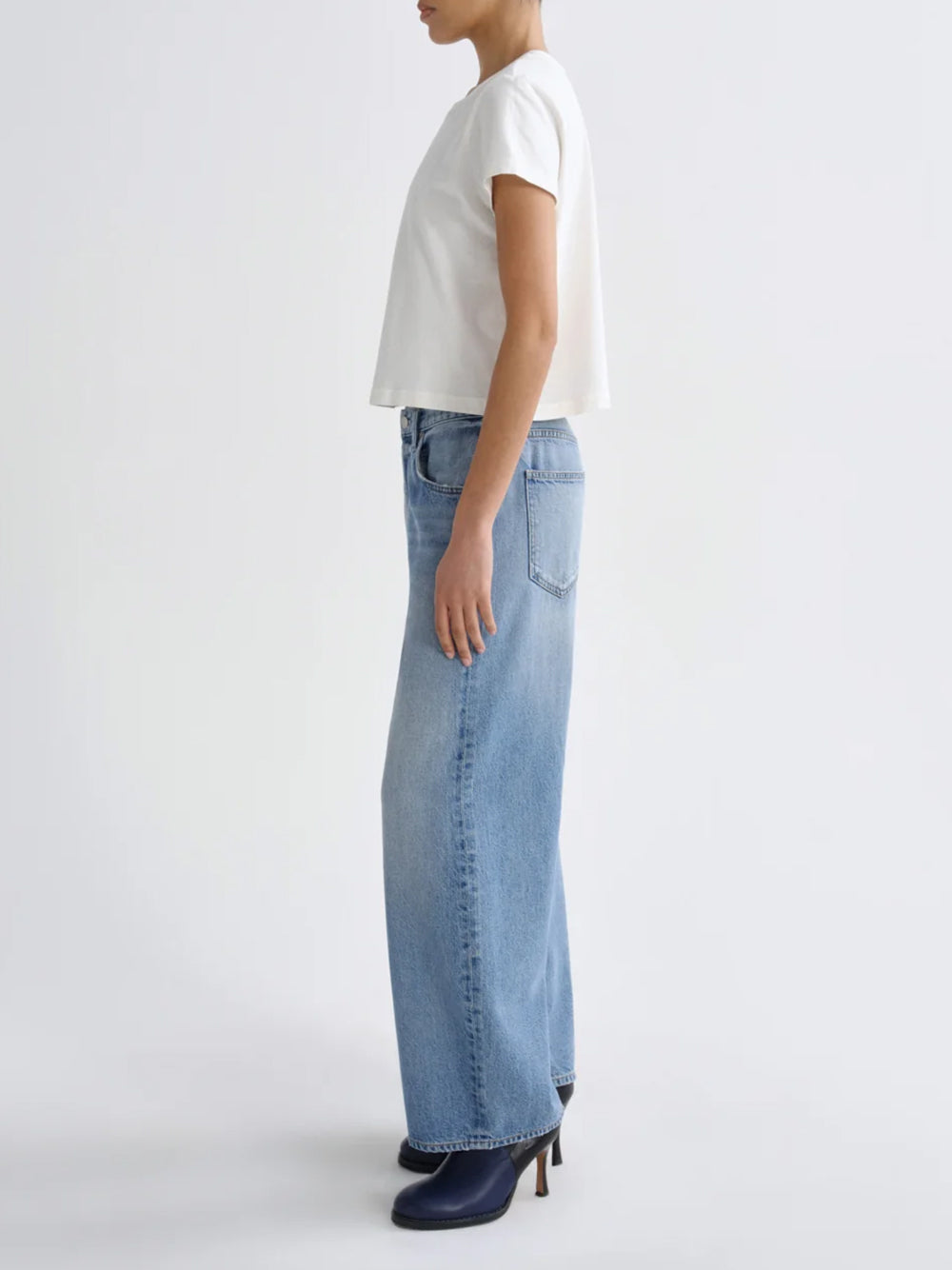 AGOLDE-adine shrunken tee (international)-