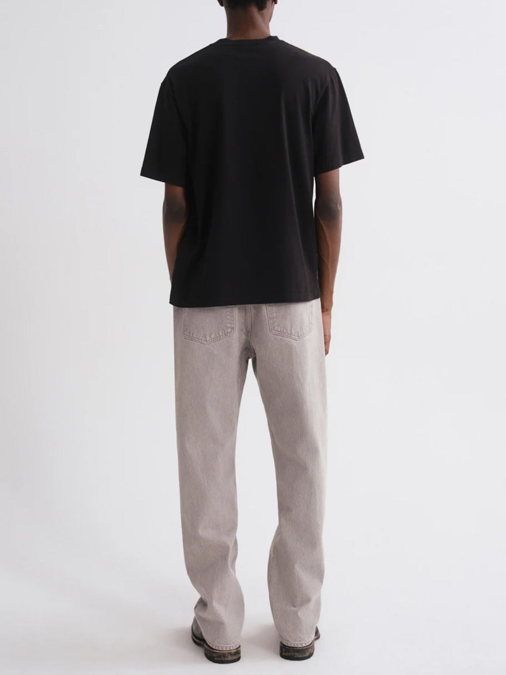 AGOLDE-asha mock neck tee-
