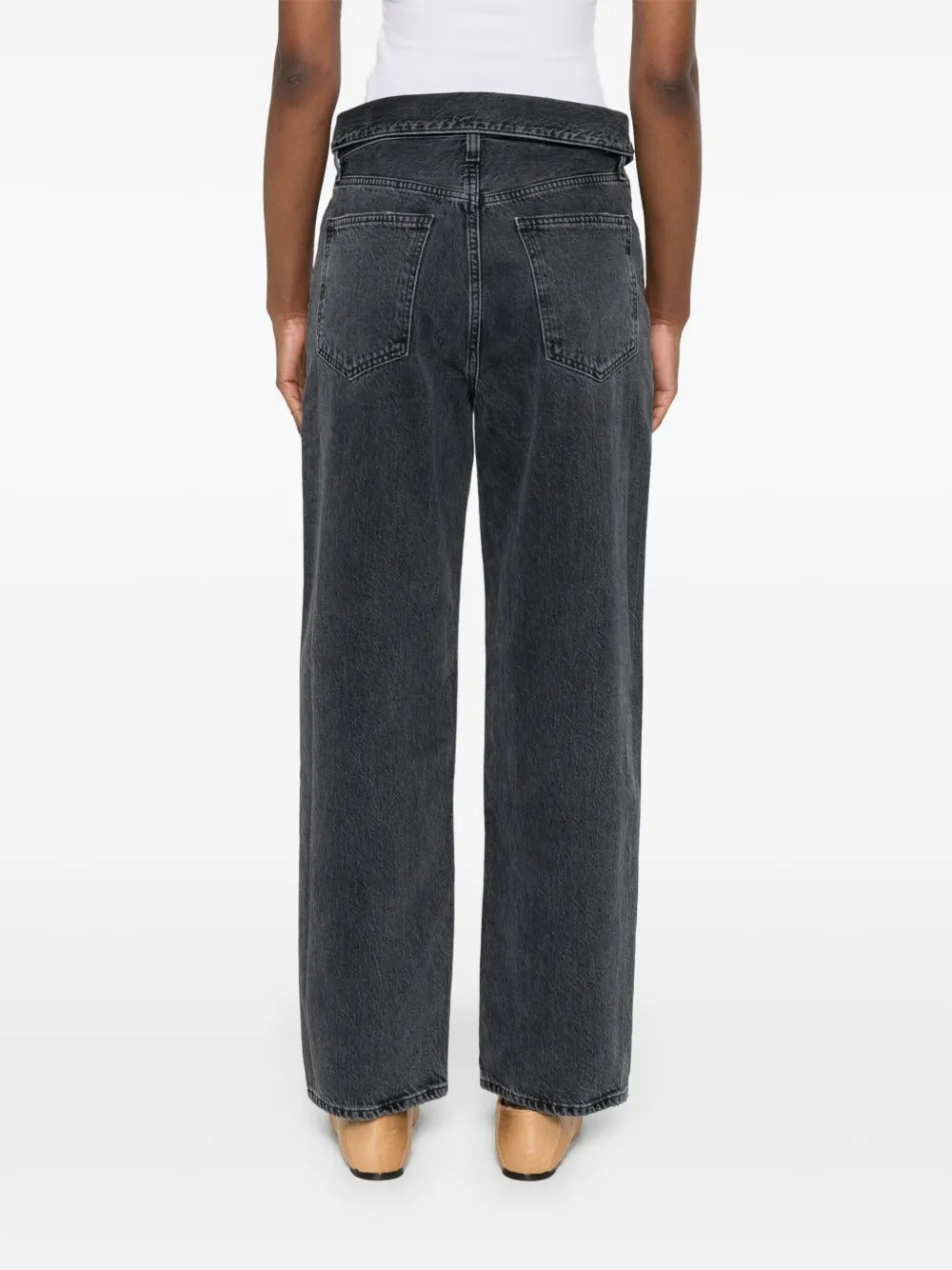 AGOLDE-echo taper jean in zephyr-