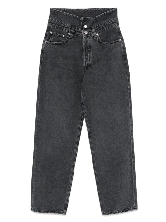 AGOLDE-echo taper jean in zephyr-