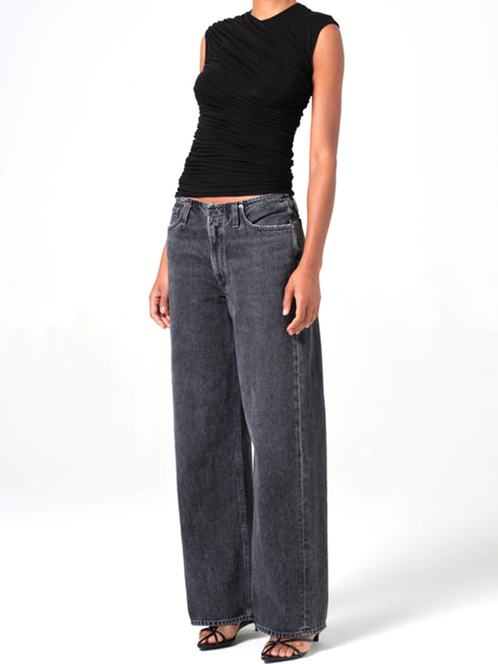 AGOLDE-ester twist tank top-