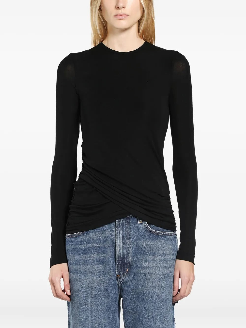 AGOLDE-eve twist tee-