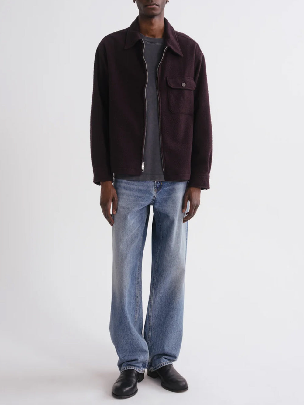 AGOLDE-fusion jean in friction-