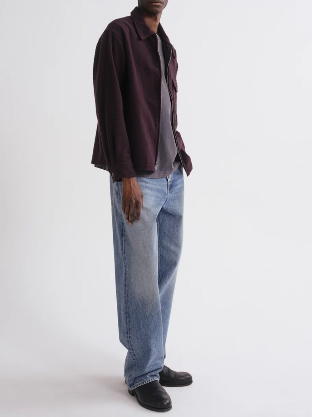 AGOLDE-fusion jean in friction-