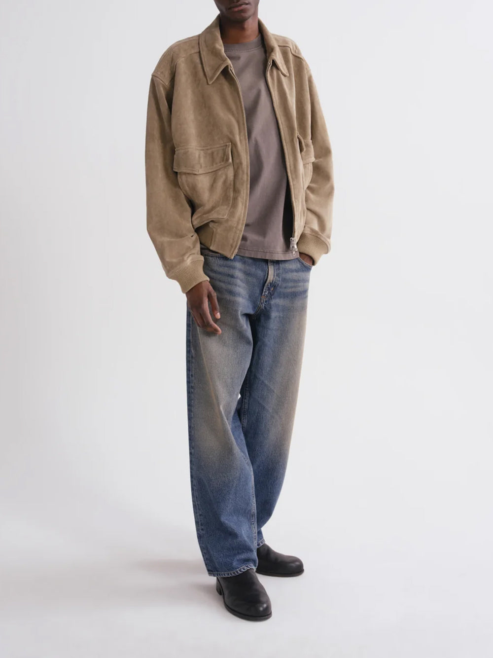 AGOLDE-fusion jean in left field-
