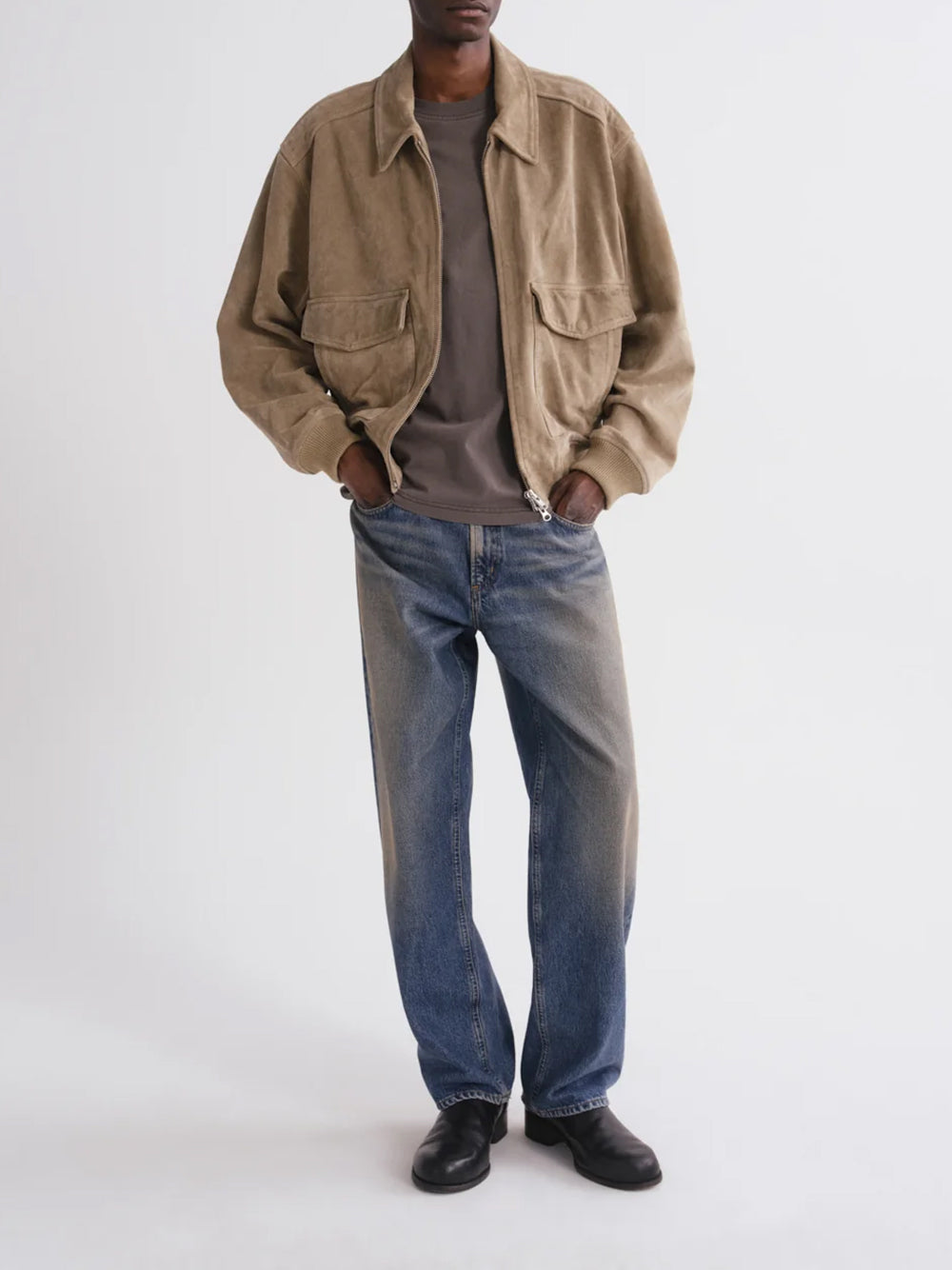 AGOLDE-fusion jean in left field-