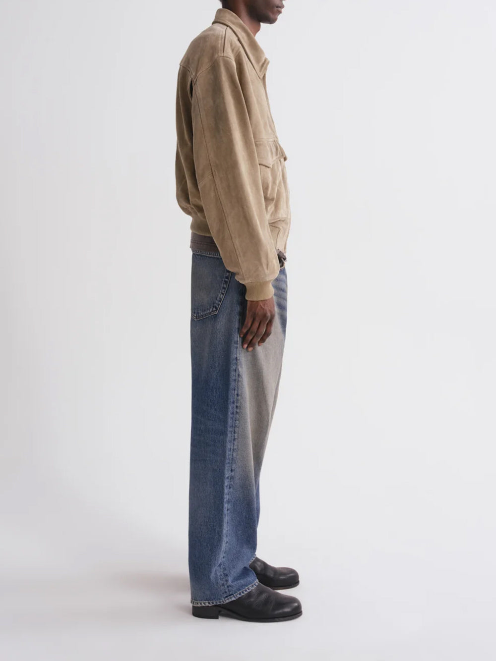 AGOLDE-fusion jean in left field-