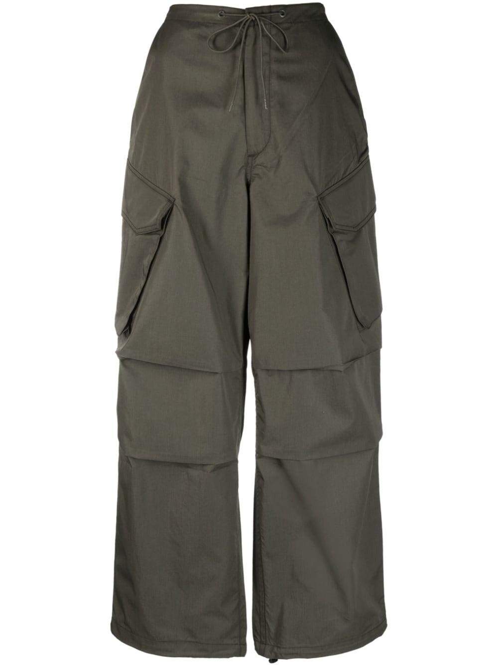 AGOLDE-ginerva cargo pant-A9114 1533 CAVIAR (DK SEAWEED GREEN)