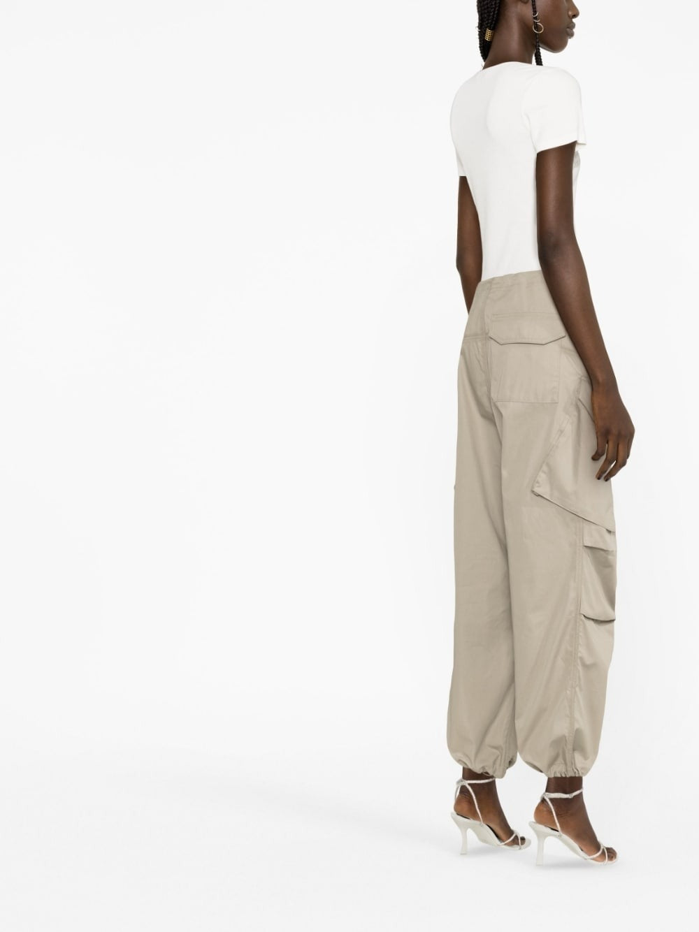 AGOLDE-ginerva cargo pant-A9114 1533 DRAB (DARK KHAKI)