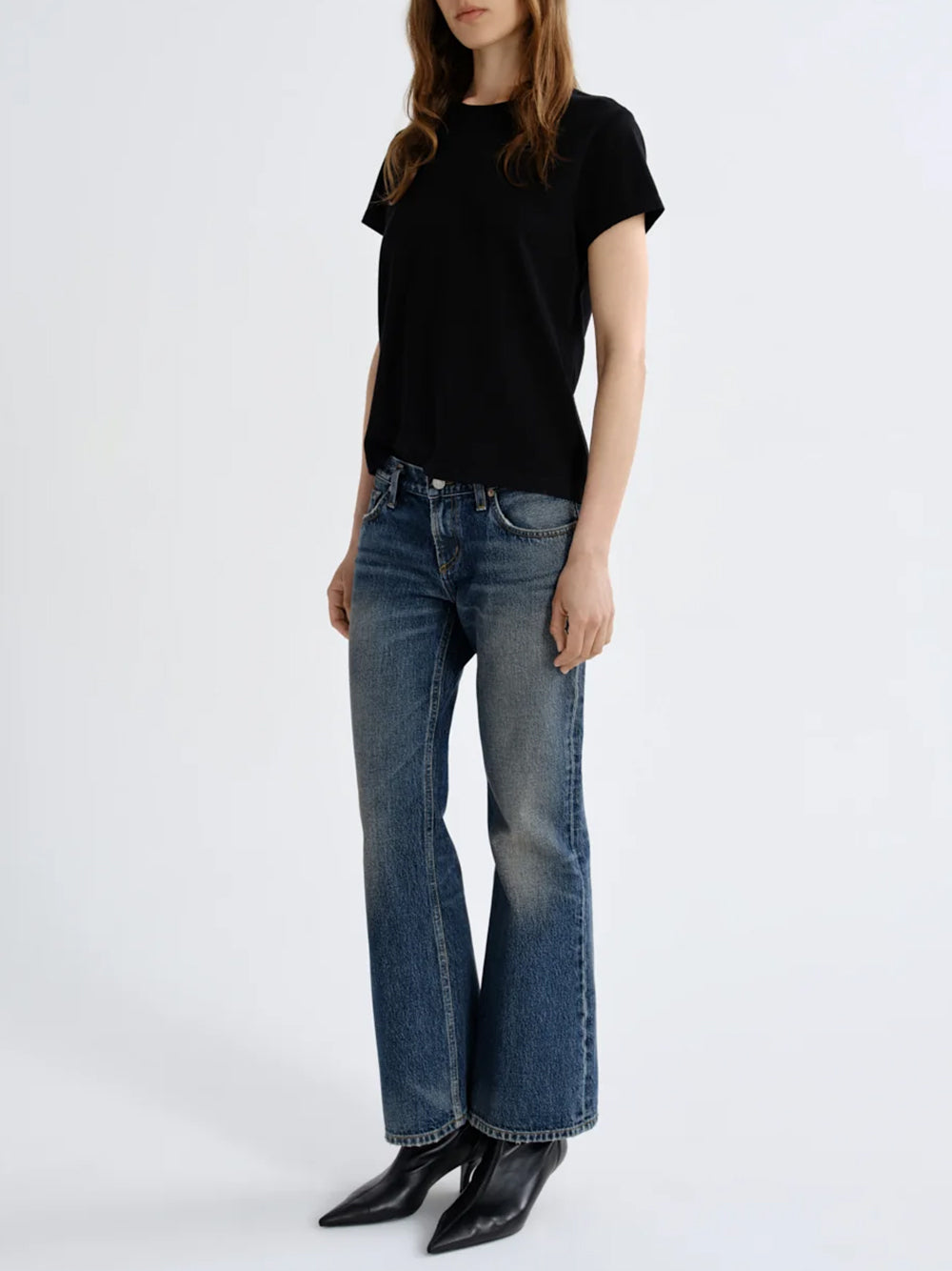 AGOLDE-long line adine tee (international)-