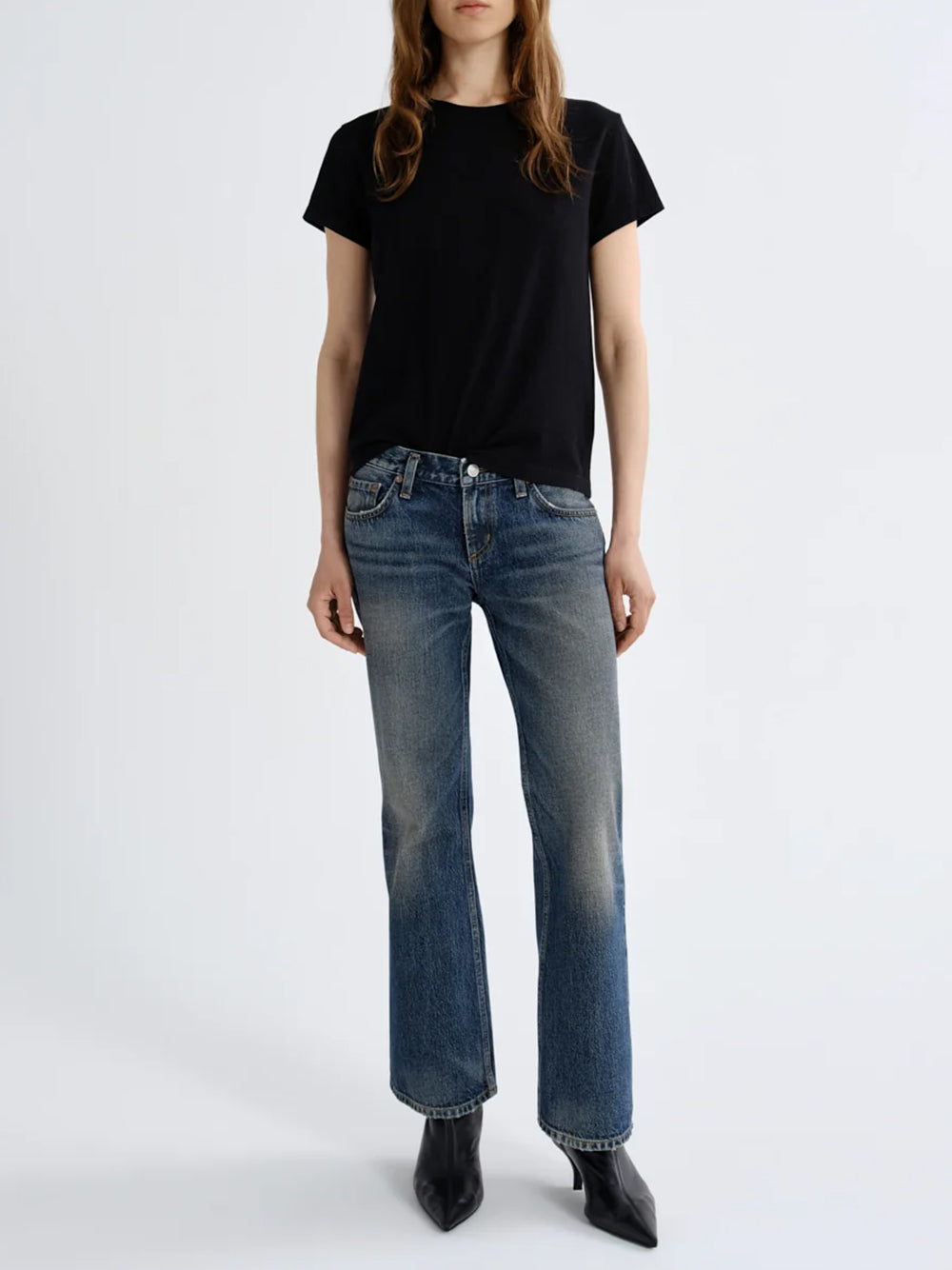 AGOLDE-long line adine tee (international)-