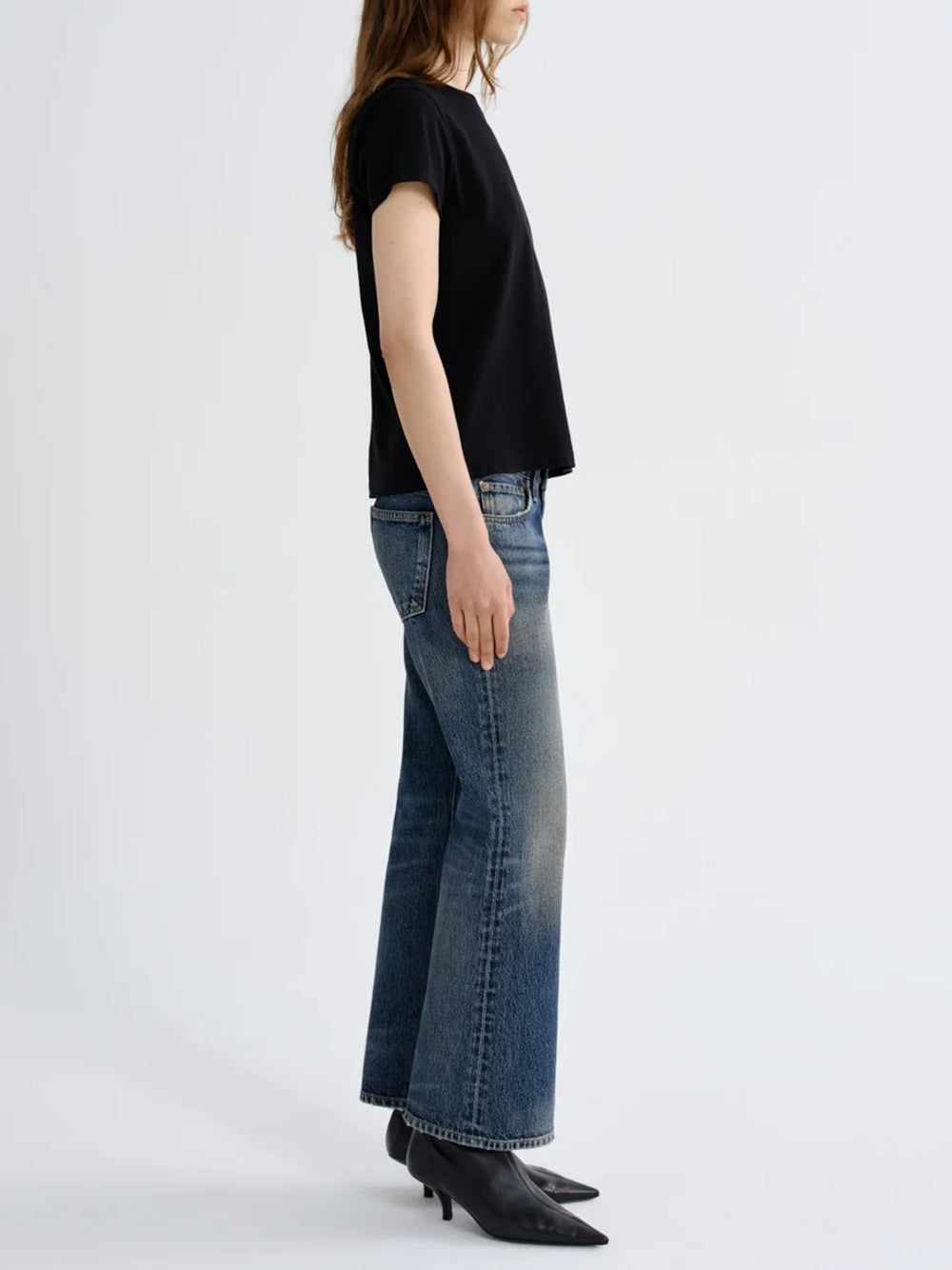 AGOLDE-long line adine tee (international)-