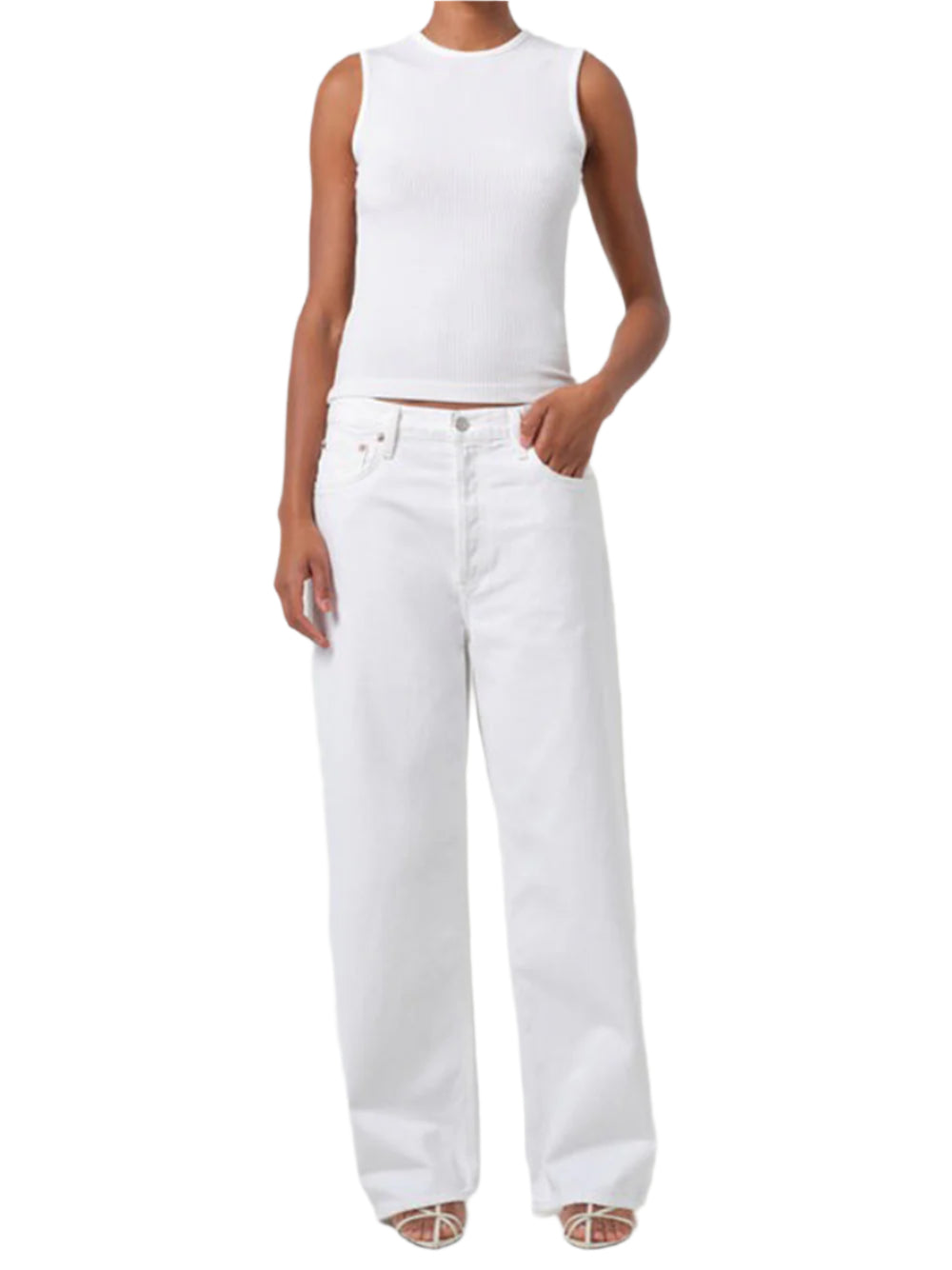 AGOLDE-low slung baggy-