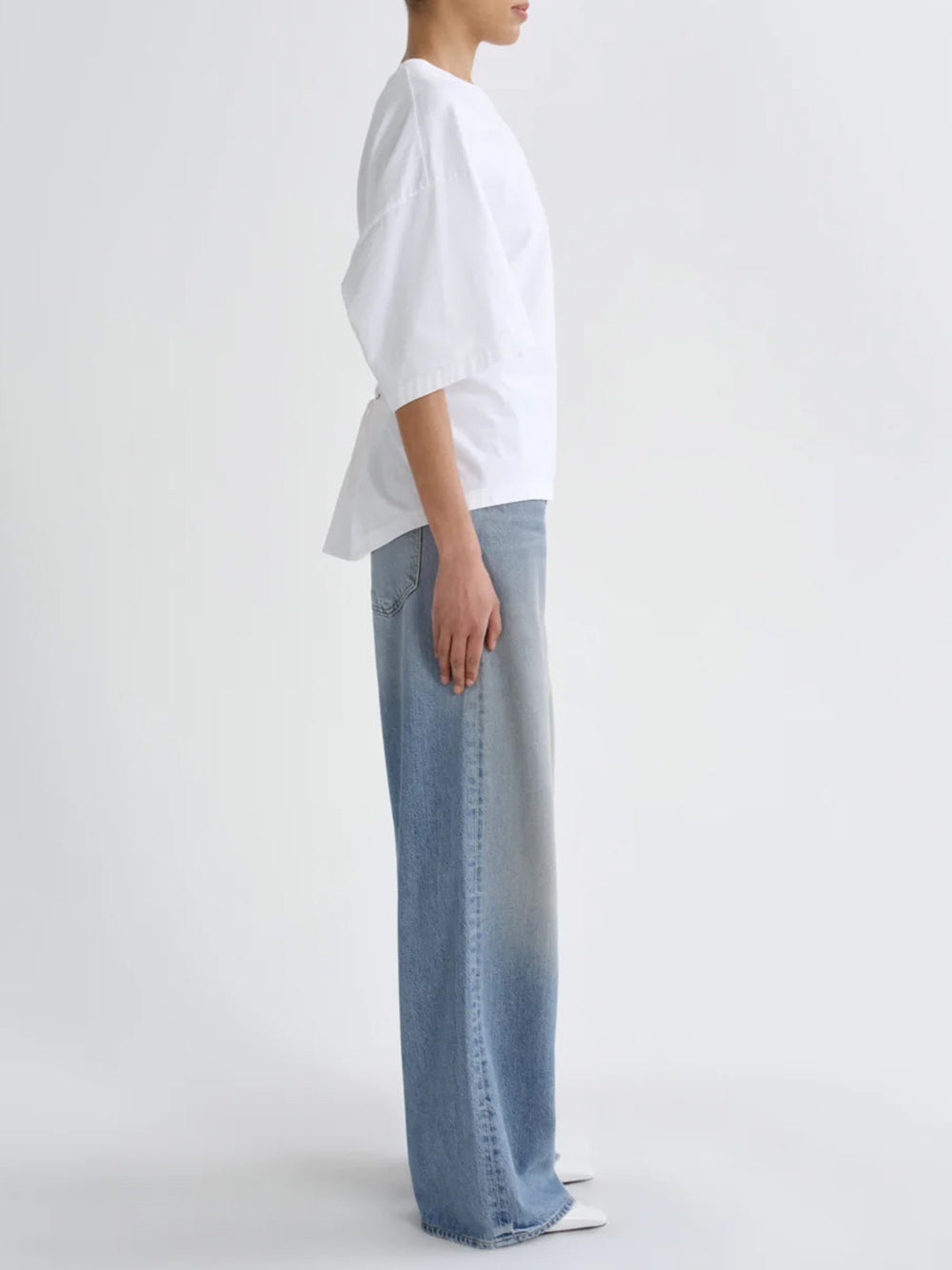 AGOLDE-low slung baggy in reset-