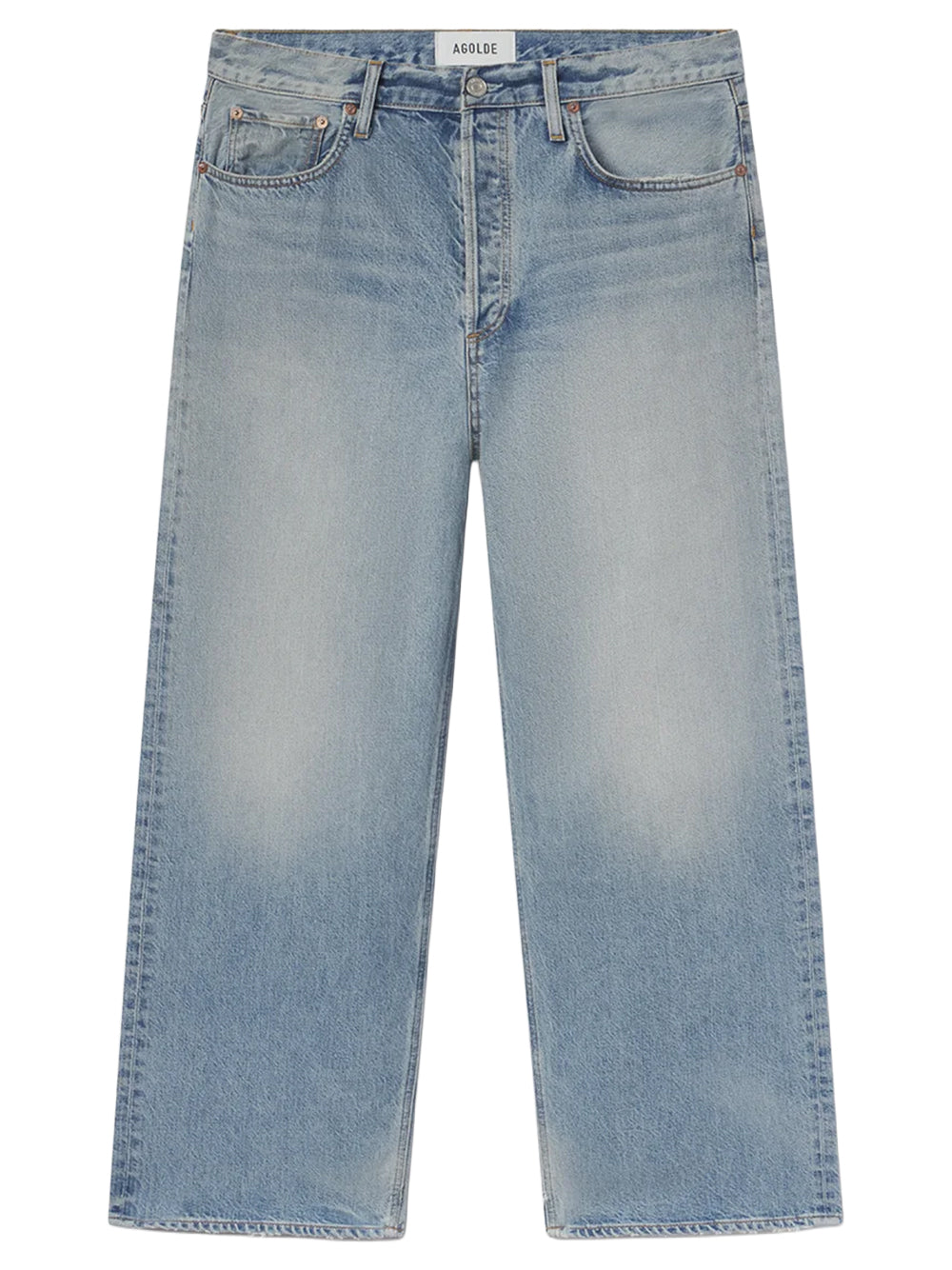 AGOLDE-low slung baggy in reset-