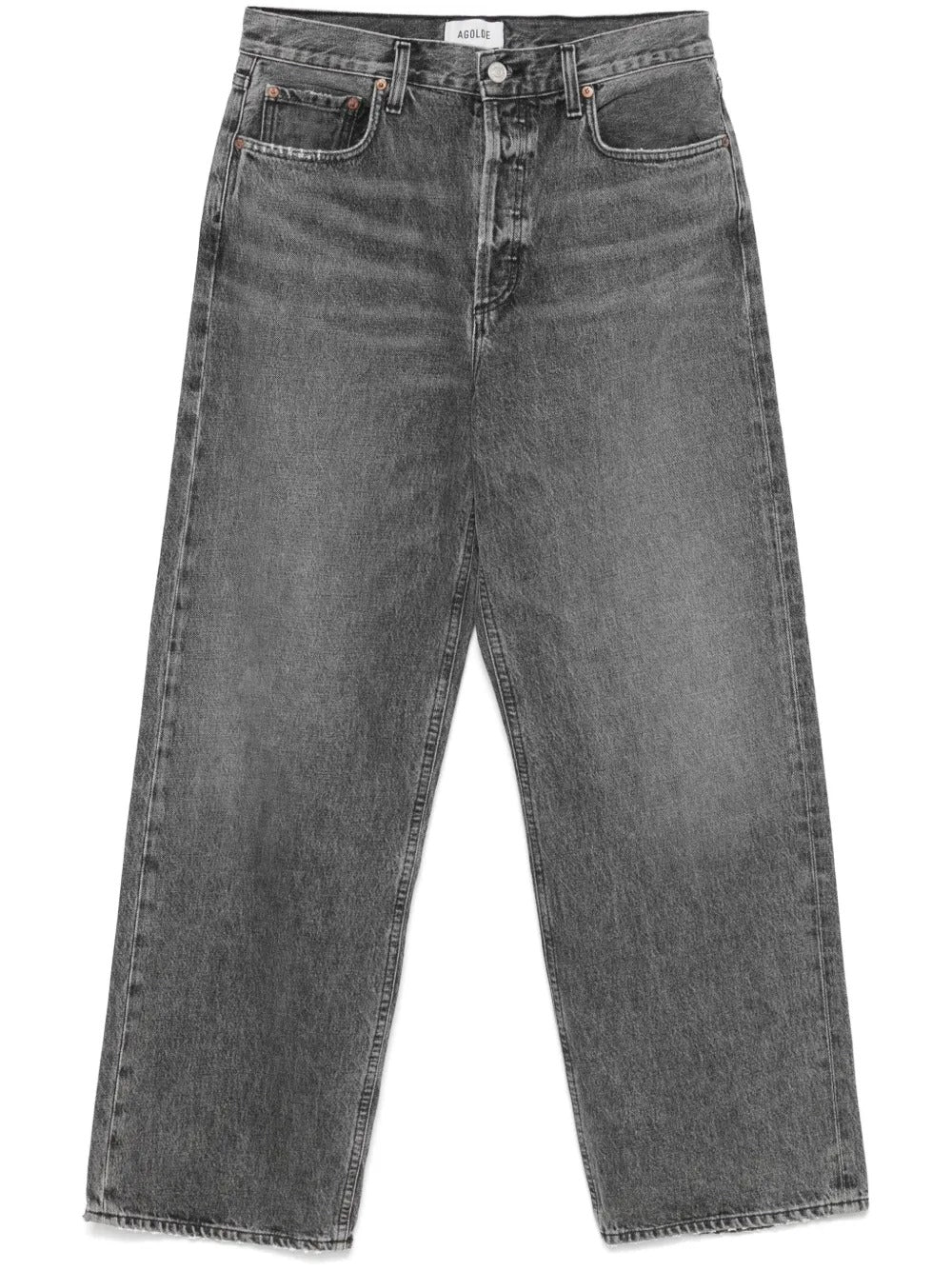 AGOLDE-low slung baggy jeans-
