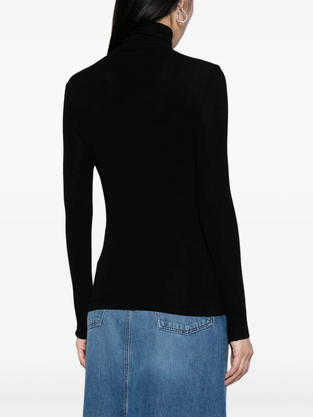 AGOLDE-pascale turtleneck-A7238 1519 BLACK