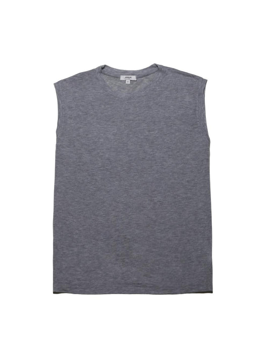 AGOLDE-raya muscle tee in grey heather-