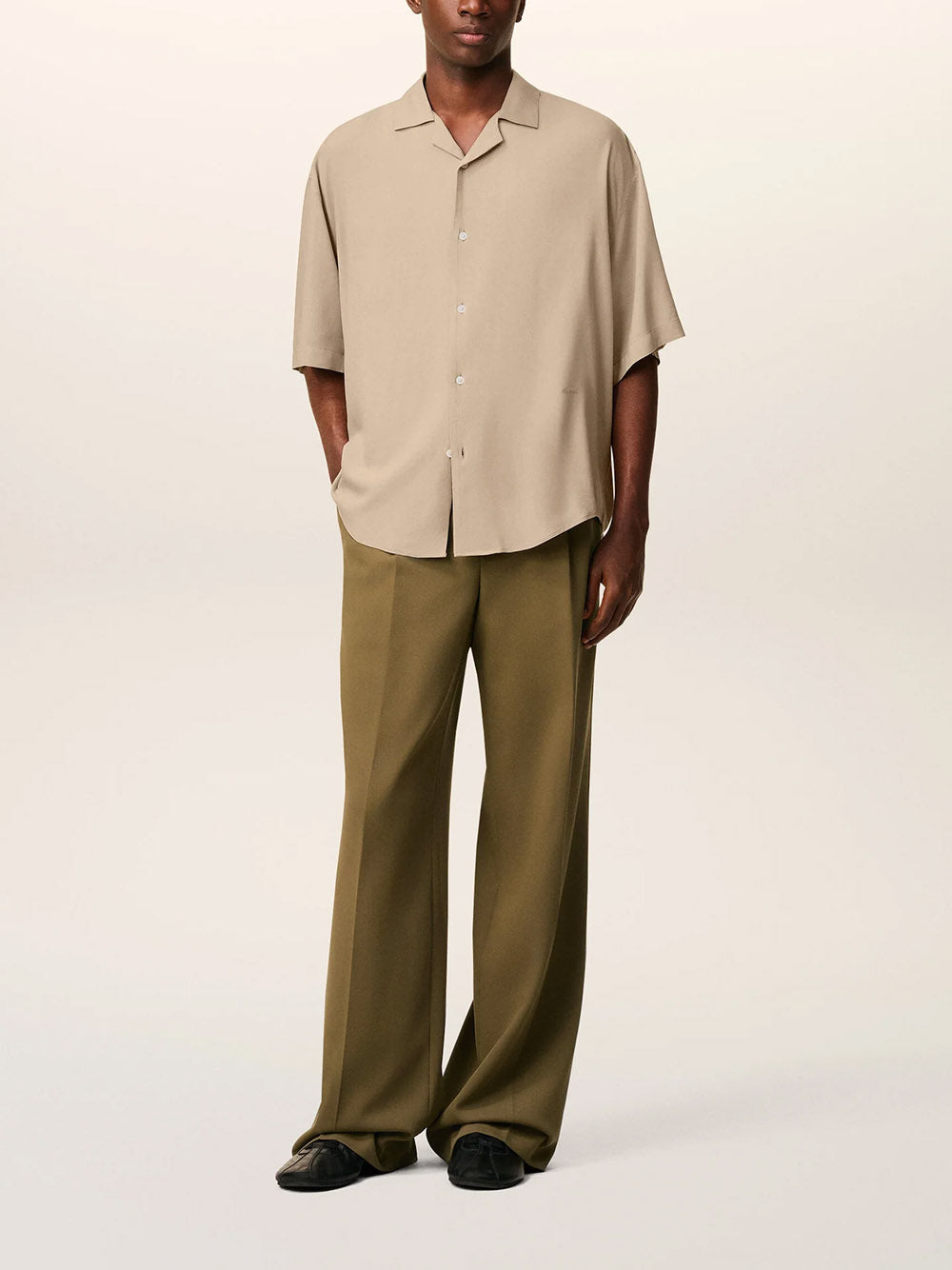 AMI PARIS-Ami Camp short-sleeved shirt-