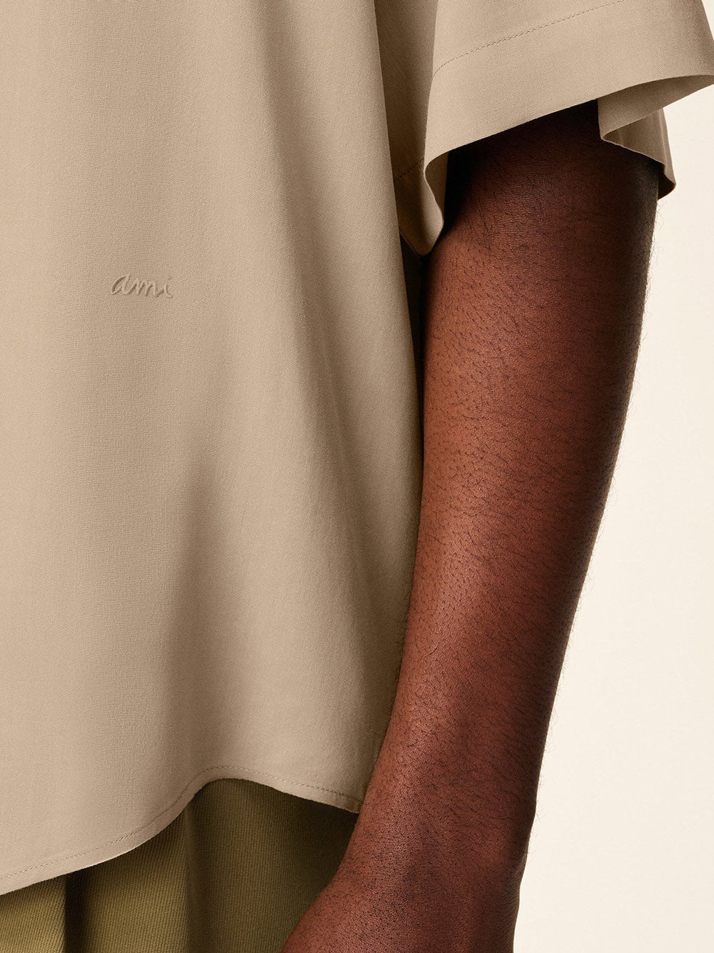 AMI PARIS-Ami Camp short-sleeved shirt-