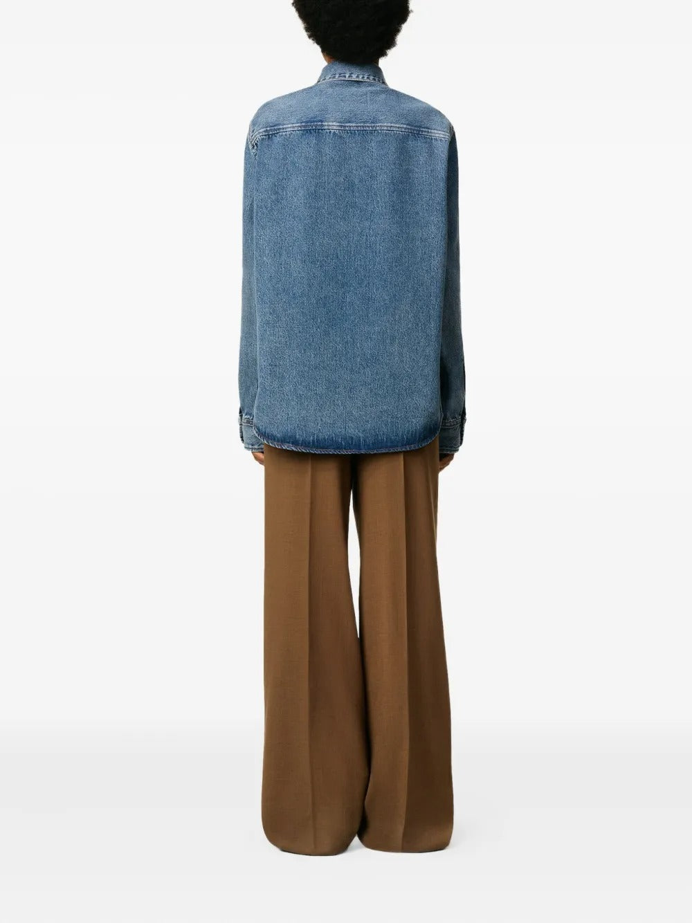 AMI PARIS-Camicia button-down in denim-