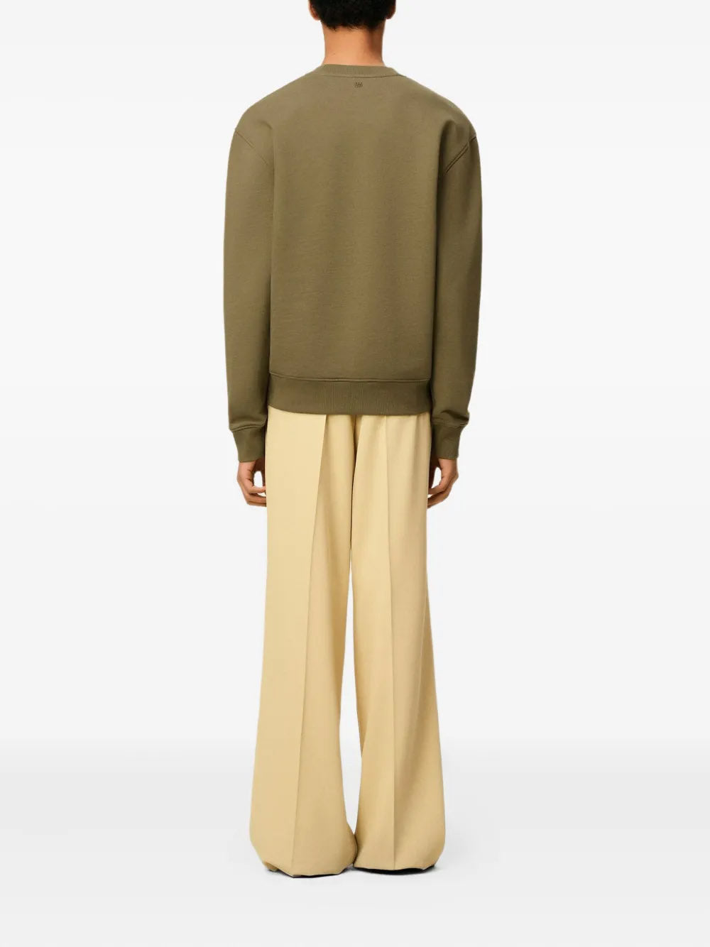 AMI PARIS-Felpa in cotone loopback-